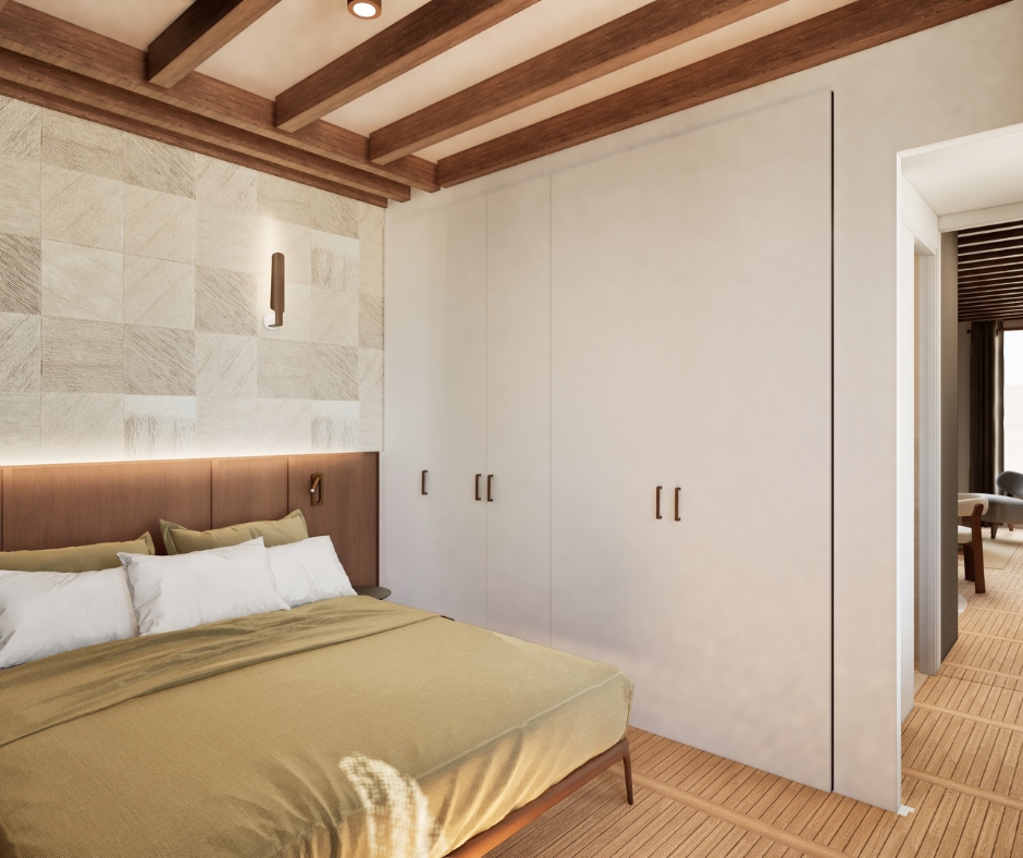 Architecte rénovation intérieur Montpellier chambre