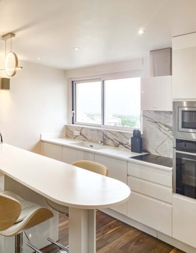 cuisine haut de gamme ilot central