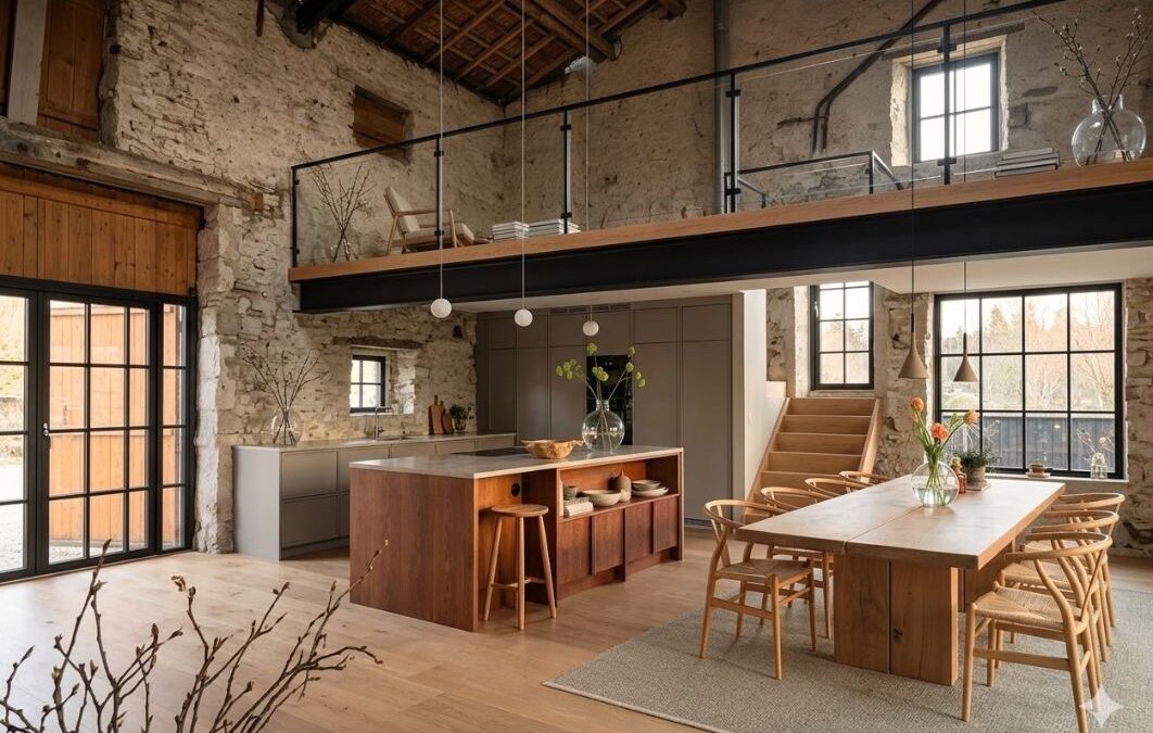 Rénover une grange ; une bâtisse d&rsquo;exception