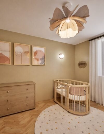 chambre bébé longère